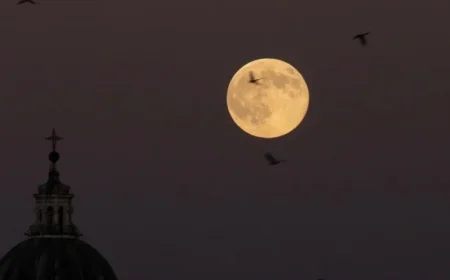 Supermoon Shines Brighter and Larger This Wednesday