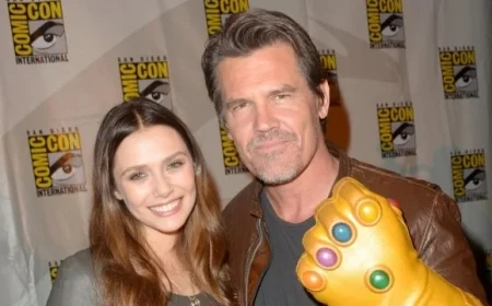 Elizabeth Olsen Unfazed by Josh Brolin’s Physique