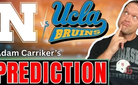 Adam Carriker Analyzes and Predicts Nebraska vs. UCLA Football Matchup