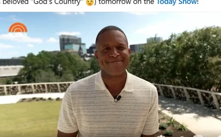 Craig Melvin’s Columbia Homecoming Featured on NBC’s ‘Today’