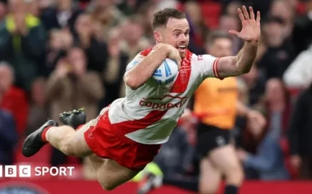 Joe Burgess Poised for England Return at Rugby League Ashes After 10 Years