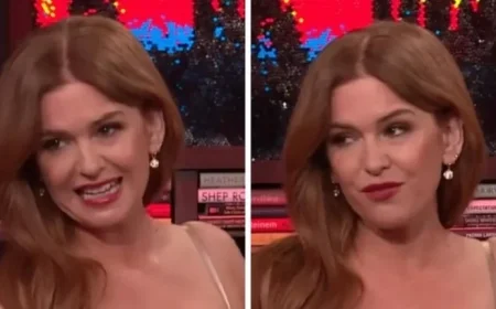 Isla Fisher Publicly Criticizes Co-Star During Live Broadcast
