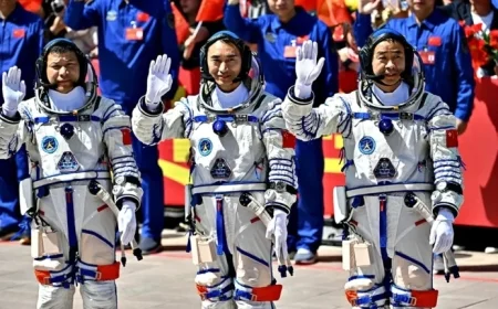 Chinese Astronauts Safely Return After Debris Hits Space Capsule