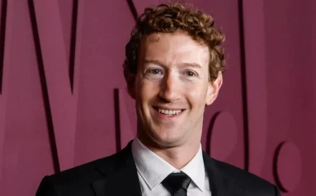 Zuckerberg’s Wealth Dips $5 Billion, Slips to Sixth Richest