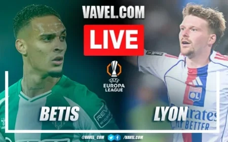 Real Betis vs Lyon: Live UEFA Europa League Score Updates