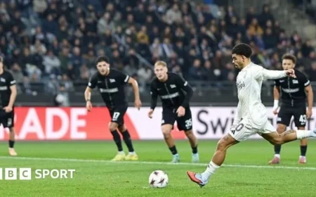 Morgan Gibbs-White Misses Penalty as Nottingham Forest Draw with Sturm Graz