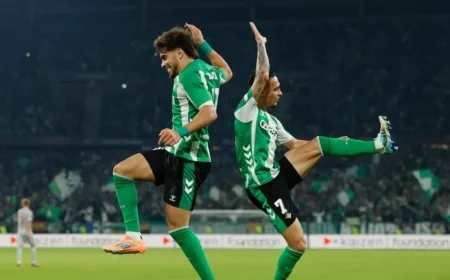 Live Coverage: Real Betis vs Lyon in Europa League Match