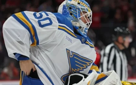Jordan Binnington: No Intent to Retain Ovechkin’s 900th Goal Puck