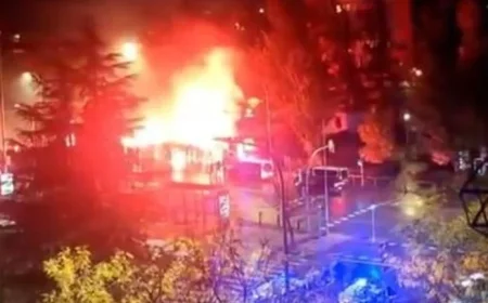 400 Ultras Clash Before Rayo Vallecano-Lech Poznan Conference League Match