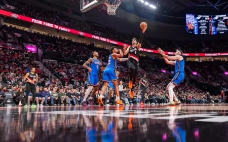 Trail Blazers Stun Oklahoma City with 22-Point Comeback Victory