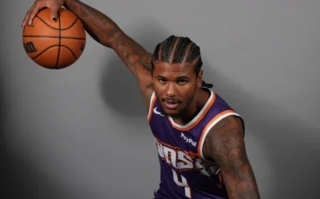 Suns Guard Jalen Green Debuts Season Against Clippers