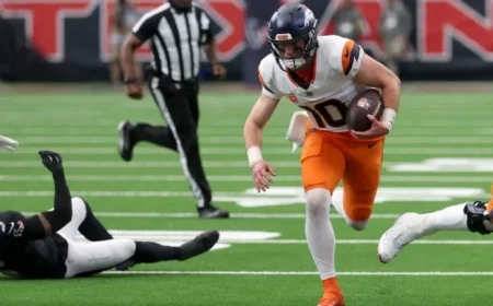 Broncos Control Raiders; Bo Nix Set to Surpass Rushing Prop