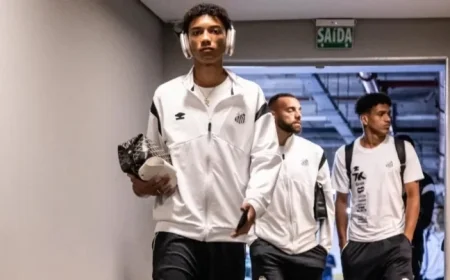 Robinho Jr. Starts for the First Time in Palmeiras vs. Santos Match