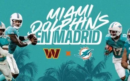 Miami Dolphins to Paint Madrid Aqua for Historic International Match