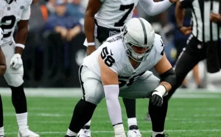Raiders’ Jackson Powers-Johnson Doubtful to Return After Ankle Injury