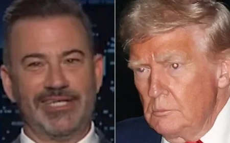 Jimmy Kimmel Highlights Trump’s Decline in Surprising Spot
