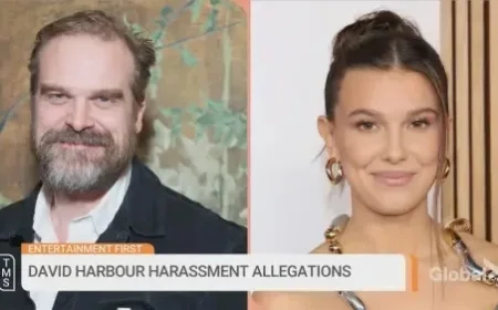 Millie Bobby Brown Accuses David Harbour of Harassment on ‘Stranger Things’ Set