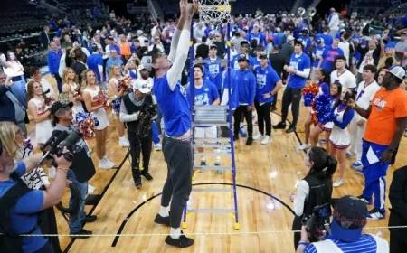Florida Gators’ 7-Foot-9 Olivier Rioux Absent from Champion Team Roster