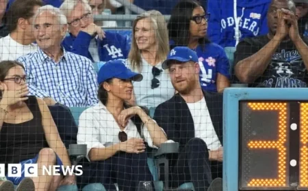 Prince Harry Apologizes to Canada for Wearing Dodgers Hat at World Series