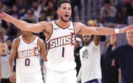 Devin Booker Shines: Evaluating Suns’ Offensive and Defensive Ratings
