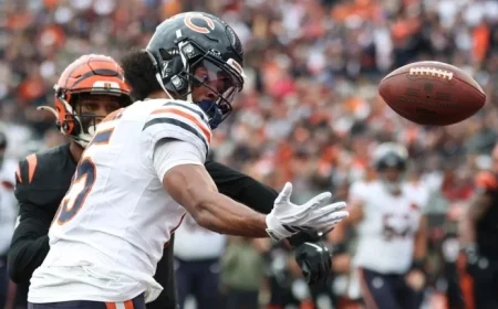 Rome Odunze Addresses Father’s Criticism of Bears with Calm Demeanor