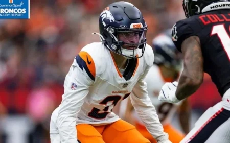 CB Riley Moss, S Brandon Jones Expected for Week 10 vs. Raiders