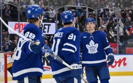 Maple Leafs Dominate NHL’s Top Three Even-Strength Scorer Spots