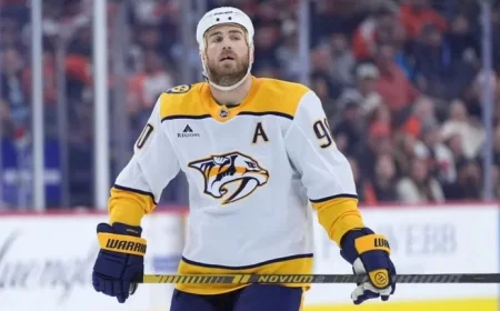 Predators’ O’Reilly Frustrated by Passing Struggles After Loss