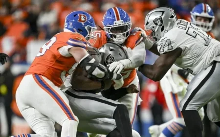 Raiders and Broncos Rack Up More Penalties Than First Downs