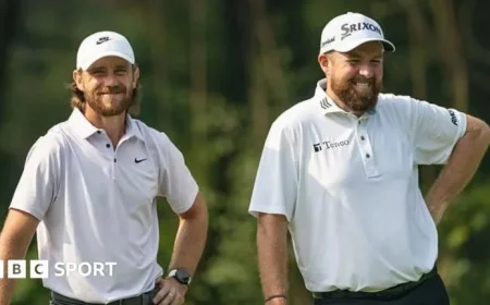 Tommy Fleetwood, Shane Lowry Lead First Round of Abu Dhabi Championship