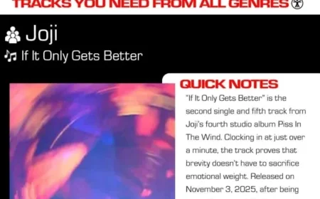 Joji’s “If It Only Gets Better”: Meaning and Review Explained
