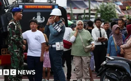 Jakarta Mosque Blast Injures 54 at High School