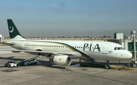 Windshield Crack Forces PIA Flight to Divert to Karachi Mid-Flight