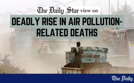 Urgent Action Needed to Tackle Air Pollution Crisis