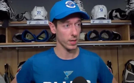 Jordan Binnington Says He Planned to Return Ovechkin’s 900th Goal Puck