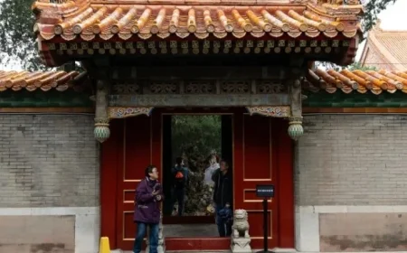 Qianlong Garden in Beijing Opens to Public After 100 Years