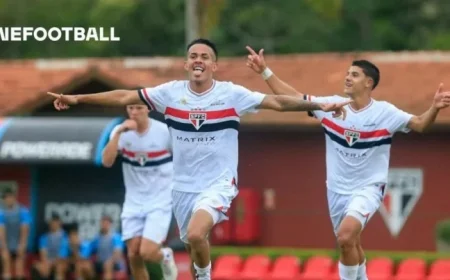 São Paulo Overcomes Grêmio to Reach Brazil U-20 Cup Quarterfinals
