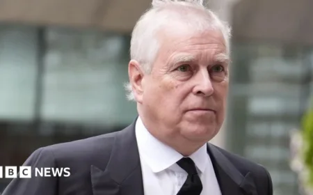 King Officially Removes Andrew’s Prince Title