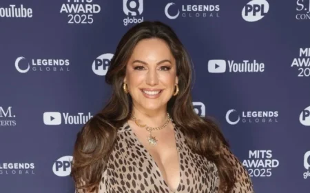 Kelly Brook Unveils Stunning Update to Classic Leopard Print Dress