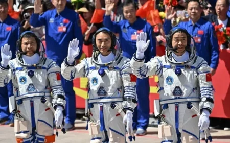 Chinese Astronauts Stranded in Space as Debris Damages Return Capsule