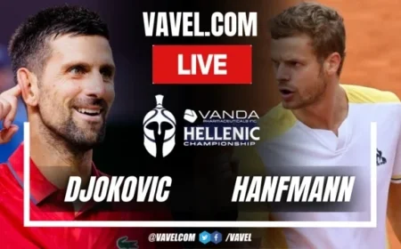 Watch Novak Djokovic vs Yannick Hanfmann Live: Stream on November 7, 2025