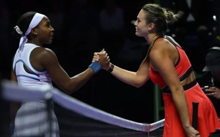 Gauff Eliminated; Sabalenka and Pegula Advance to Semifinals