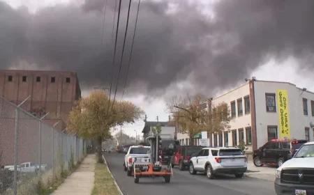 Heavy Smoke Engulfs Baltimore as Crews Tackle Fire