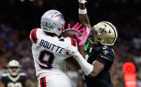 Patriots’ Stevenson and Boutte Out Against Buccaneers