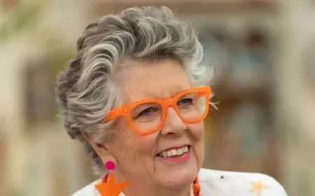 Dame Prue Leith Visits Edinburgh Salon Before Charity Event