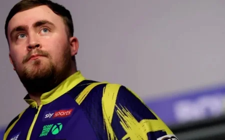 Luke Littler, World No 2, Admits to Nervousness from Motorway Photographer Pursuit