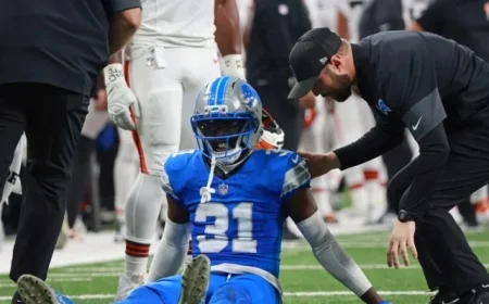 Kerby Joseph Out: Lions vs. Commanders Injury Update