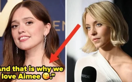 Aimee Lou Wood’s Reaction to Sydney Sweeney’s AE Ad Response Goes Viral