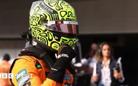 Lando Norris Secures Sprint Pole; Oscar Piastri Takes Third at Interlagos Grand Prix