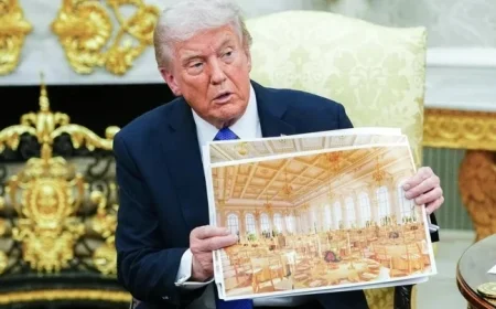 Democrats Stymied in Trump Ballroom Information Request to Congress